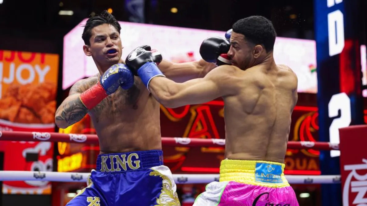 Ryan Garcia Shocked by Rolly Romero in Times Square Defeat