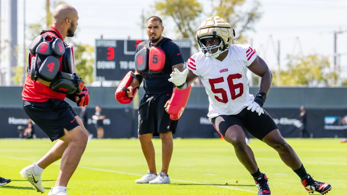 Scary Scene at 49ers Practice: Defensive Lineman Tarron Jackson Stretchered Off