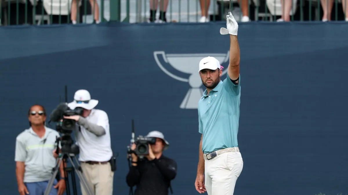 Scottie Scheffler Claims Fifth PGA Tour Title with Stunning Chip-In at BMW Championship