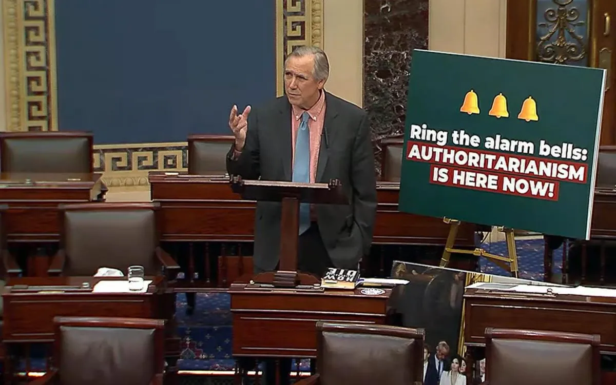 Sen. Jeff Merkley’s 20-Hour Speech: A Battle Against Tyranny Amid Government Shutdown