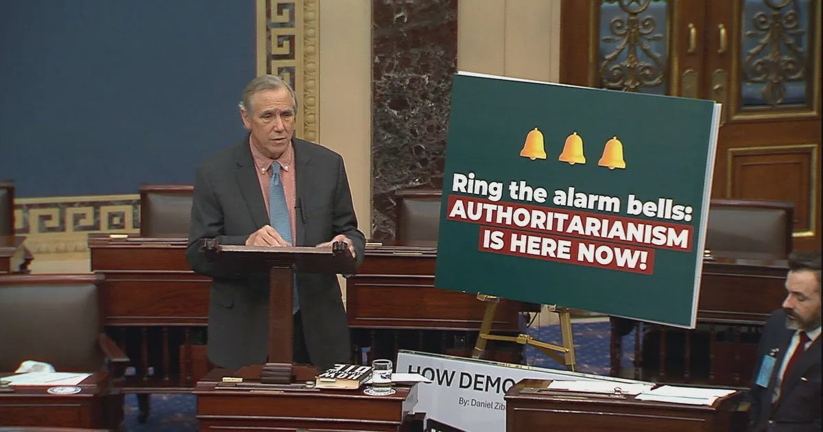 Sen. Jeff Merkley's Epic Senate Speech: A Stand Against Trump’s Policies