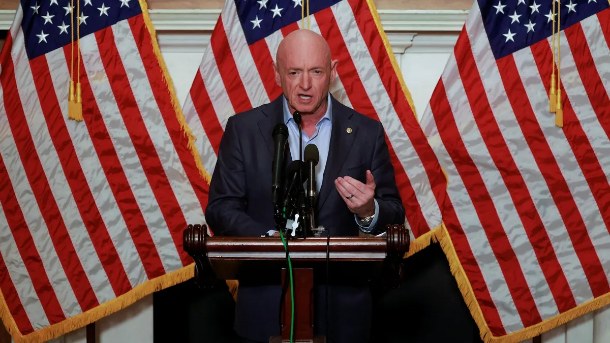 Sen. Mark Kelly Vows Not to be Silenced Amid Trump Administration Controversy