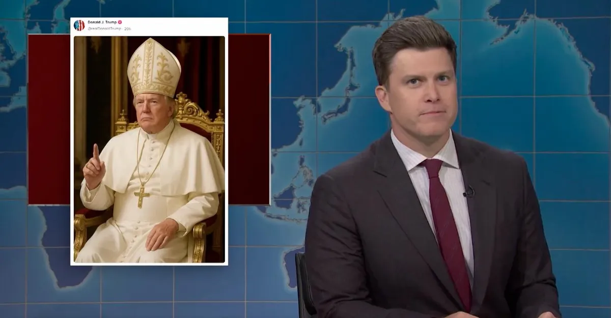SNL Mocks Trump as Pope and His Economic Claims in Hilarious Sketch