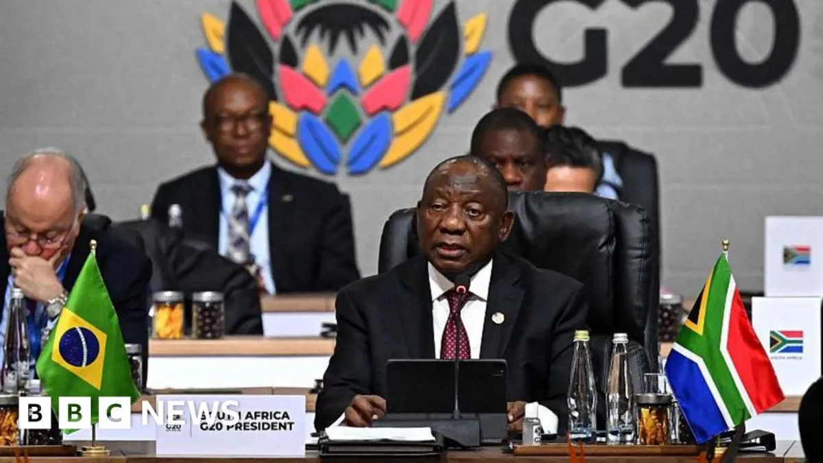 South Africa's G20 Invitation Canceled: Trump’s Controversial Decision Sparks Outrage