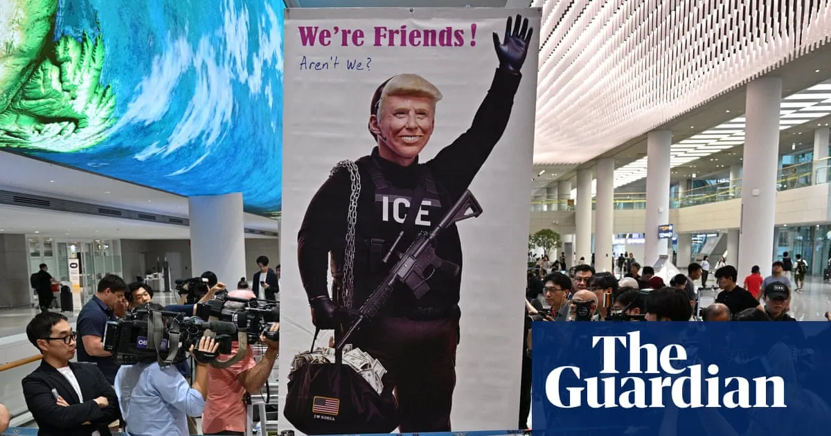 South Korean Workers Return Home Amid US Immigration Controversy