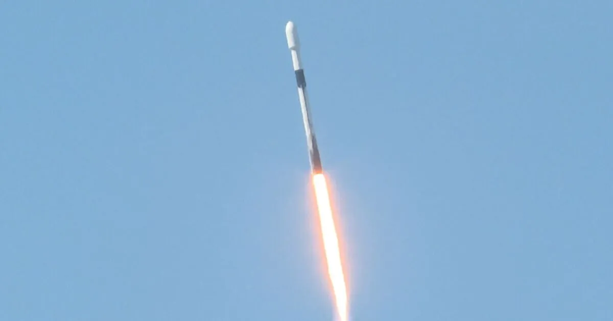 SpaceX Launches Falcon 9 Rocket with 24 Starlink Satellites
