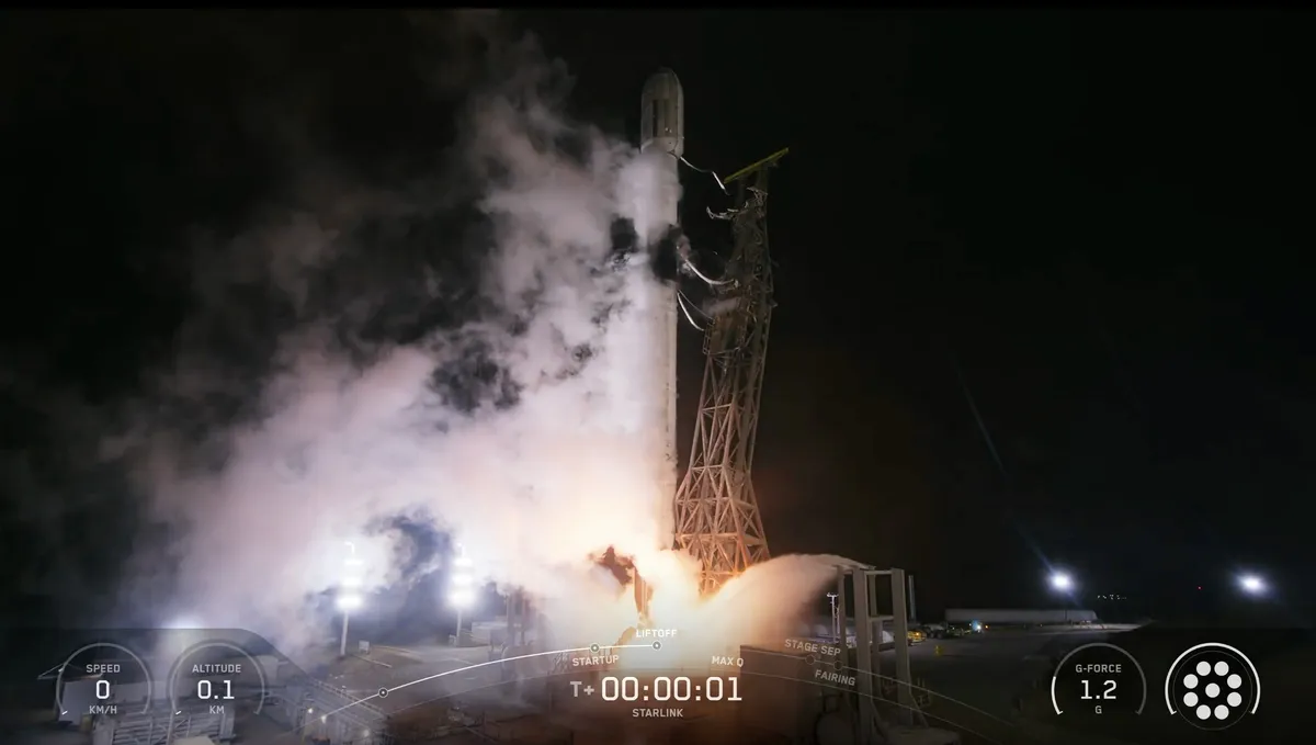 SpaceX Successfully Launches 24 New Starlink Satellites from California
