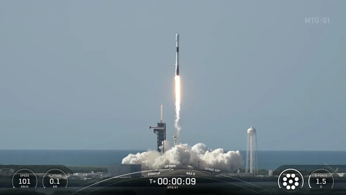 SpaceX Successfully Launches Advanced European Weather Satellite