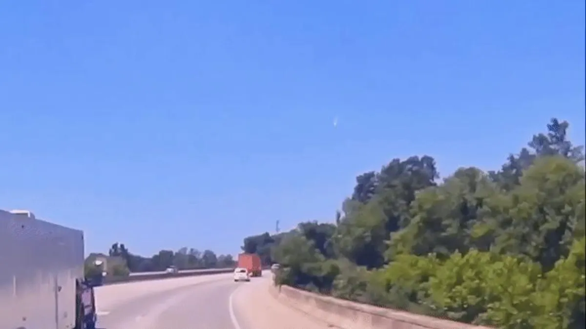 Spectacular Daytime Meteor Fireball Survives and Hits Georgia Home