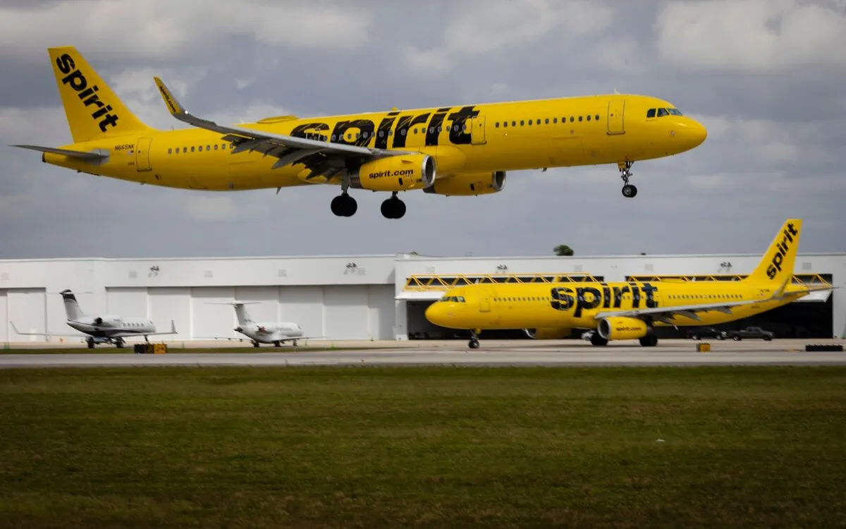 Spirit Aviation Holdings Inc. Files for Chapter 11 Bankruptcy Again