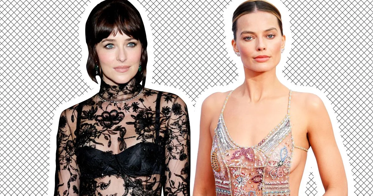 Stars Dazzle in Bold Naked Dresses: Dakota Johnson and Margot Robbie Turn Heads