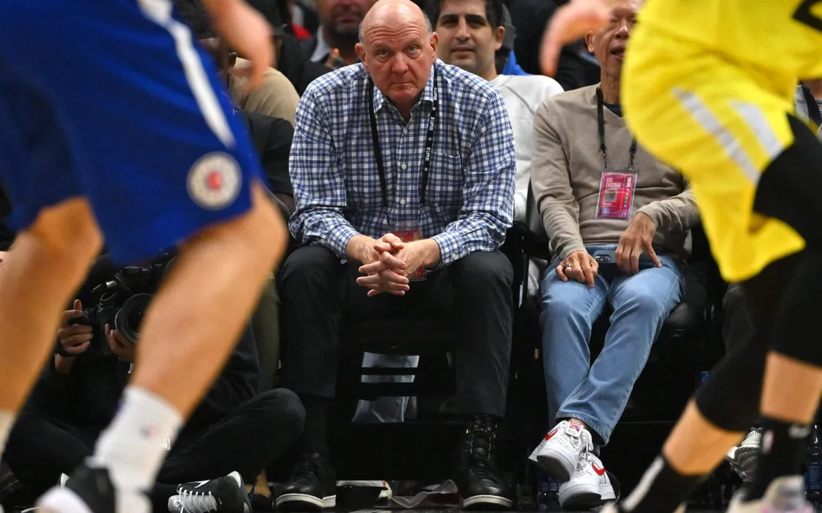 Steve Ballmer's $10 Million Bet on Aspiration Raises Eyebrows Amid NBA Investigation