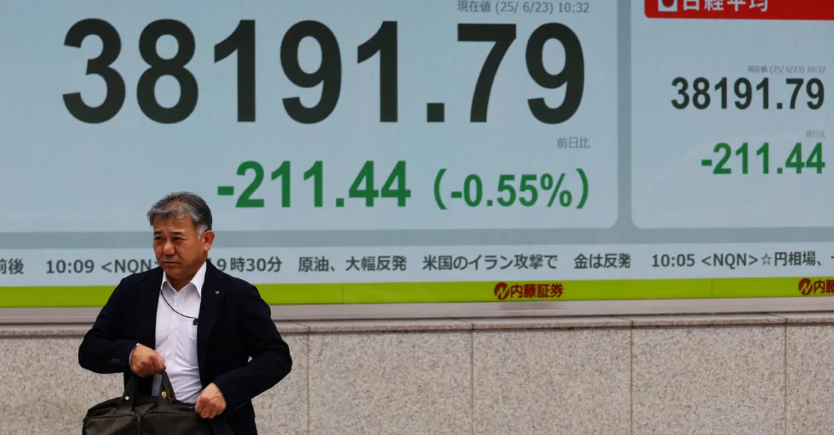 Stocks Dip as Oil Prices Surge Amid U.S. Strikes on Iran