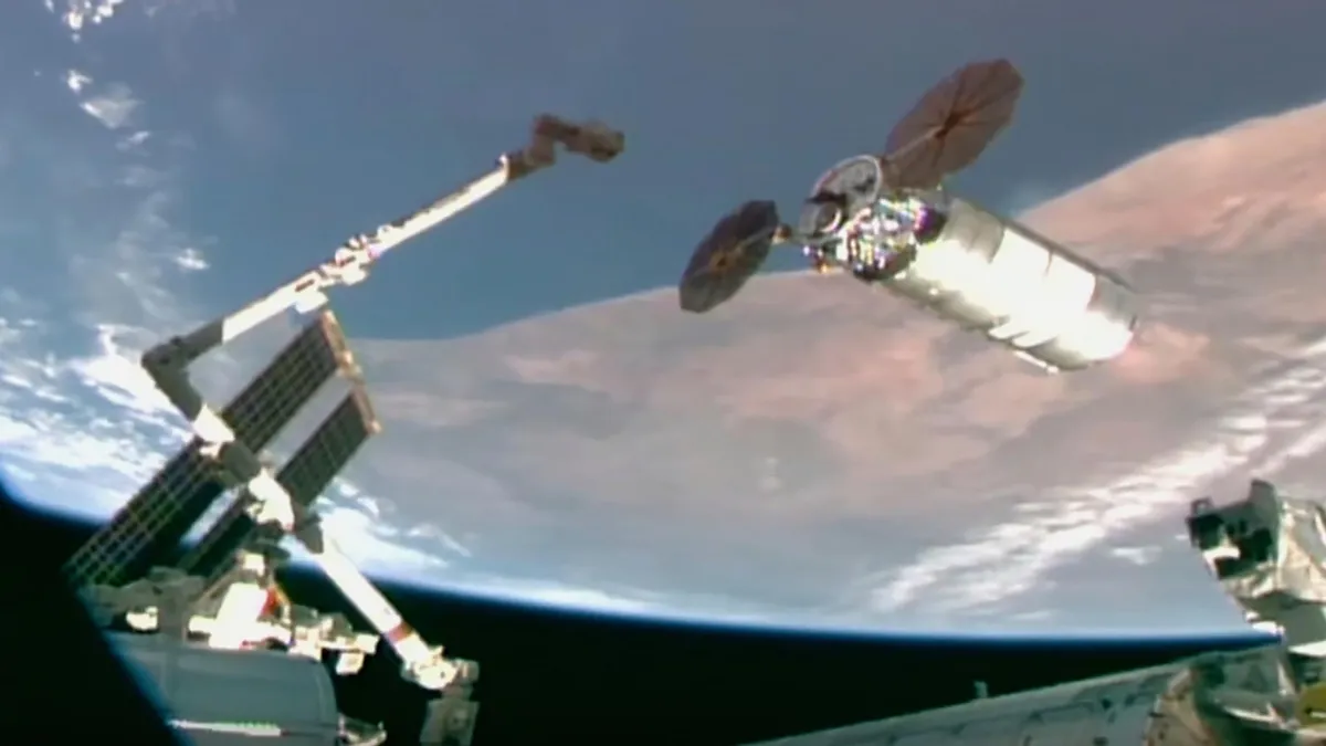 Supply Ship Successfully Reaches International Space Station After Delay