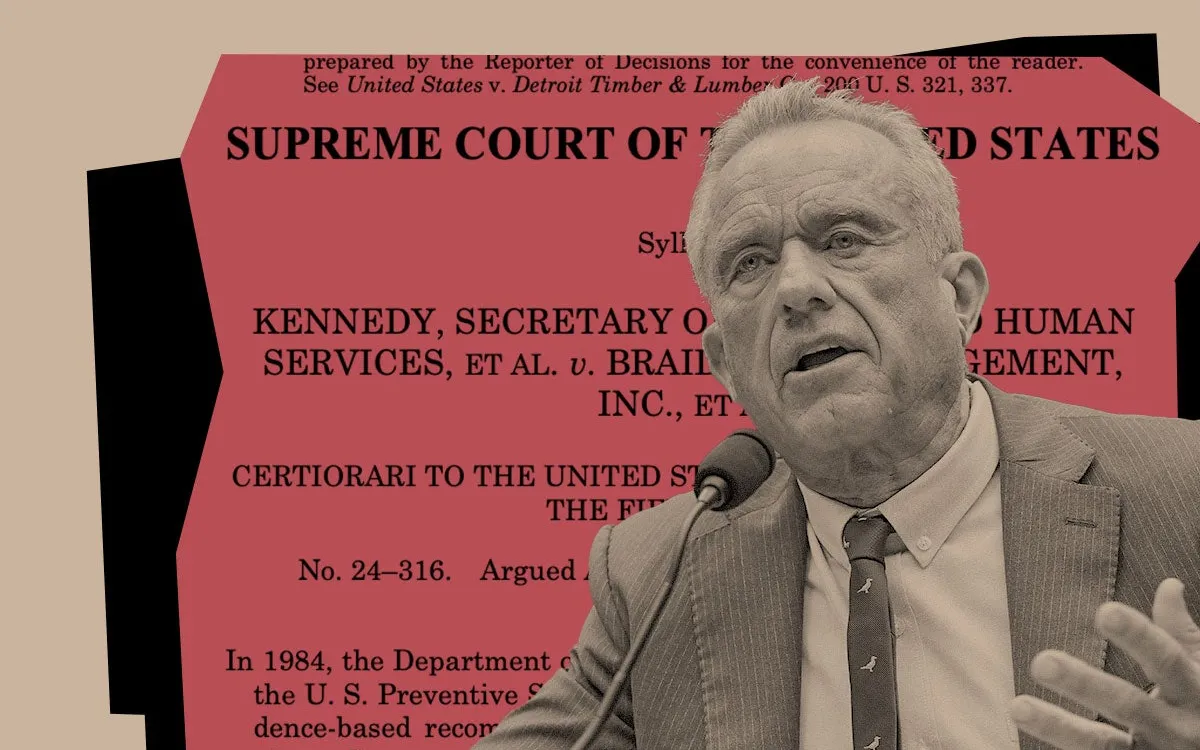 Supreme Court Decision Grants RFK Jr. Unprecedented Power Over Health Care