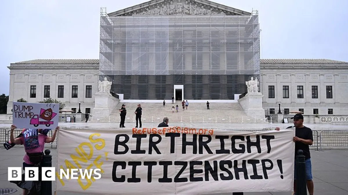 Supreme Court to Decide on Birthright Citizenship: A Major Immigration Case