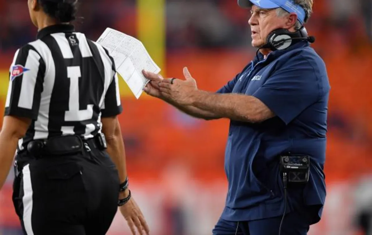 Tar Heels Triumph: Bill Belichick Secures First ACC Win Over Syracuse