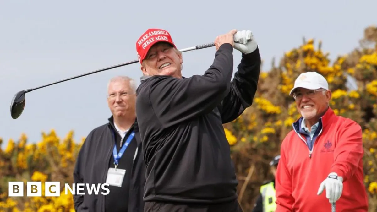 Tee Time with Trump: The Business of Golf and Power
