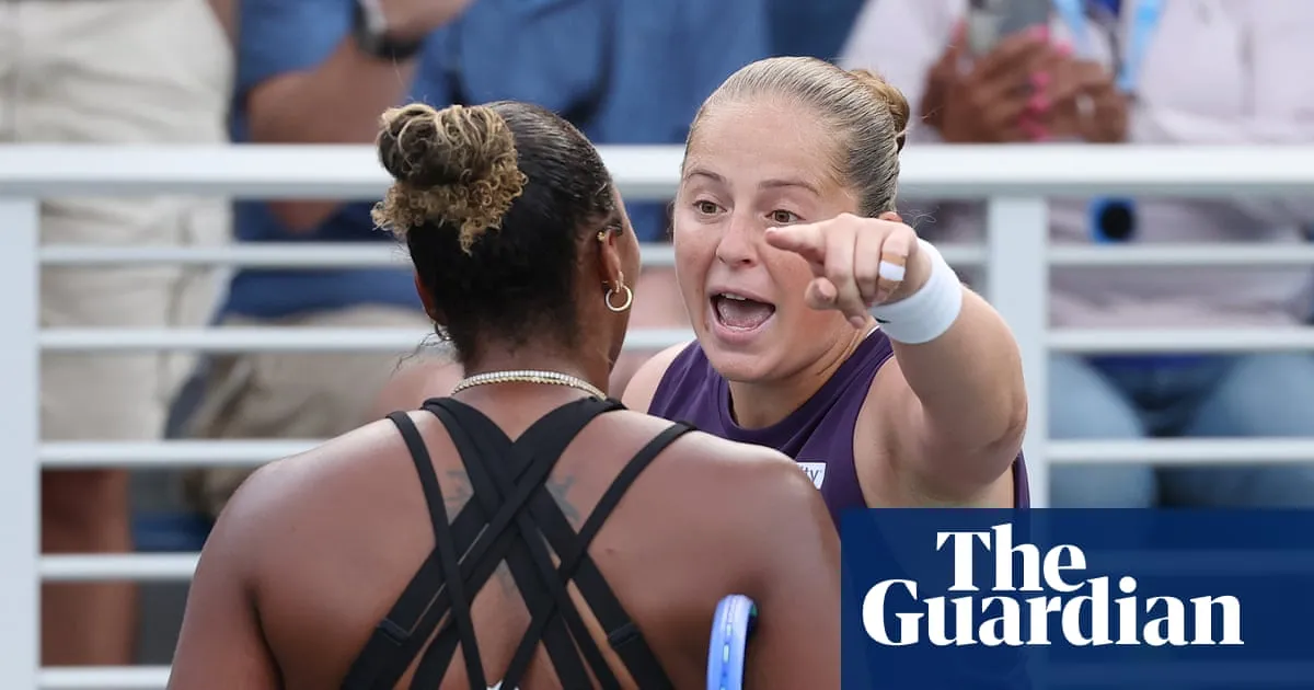 Tennis Showdown: Townsend and Ostapenko's Heated Clash at the US Open