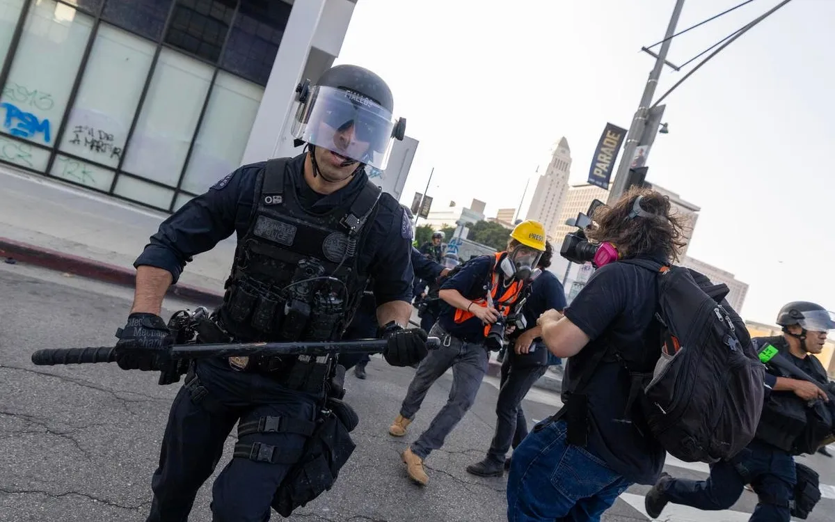 Tensions Rise in Los Angeles as Military Deployment Sparks Controversy