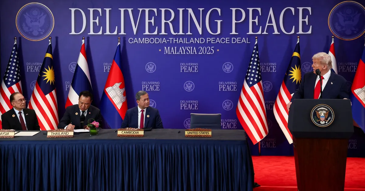 Thailand and Cambodia Secure Historic Ceasefire with Trump's Mediation