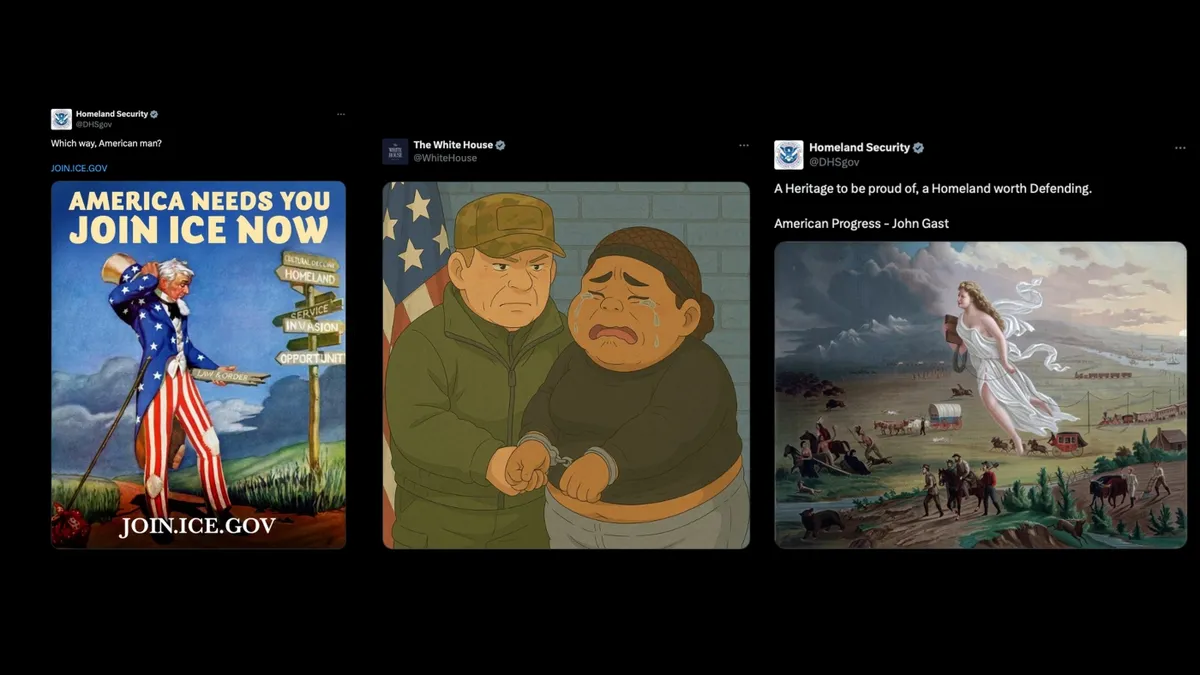 The Trump Administration's Controversial Social Media Strategy: Memes, Deportations, and Nationalism