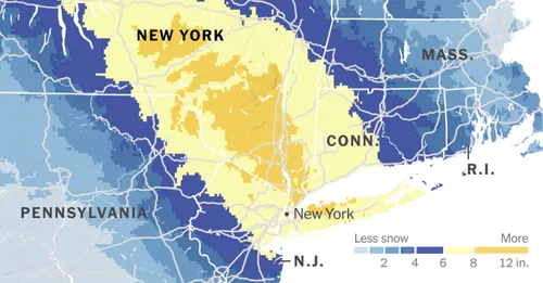 New York City Prepares for Major Snowstorm: 11 Inches Expected Over the Weekend