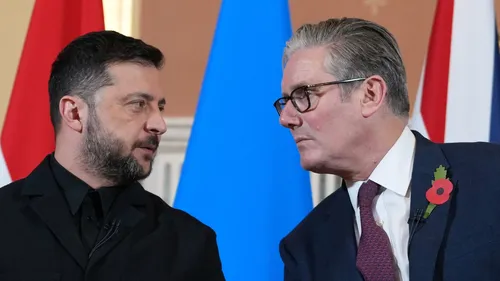 Zelenskyy Faces Tough Negotiations in London Amid Russian Escalation