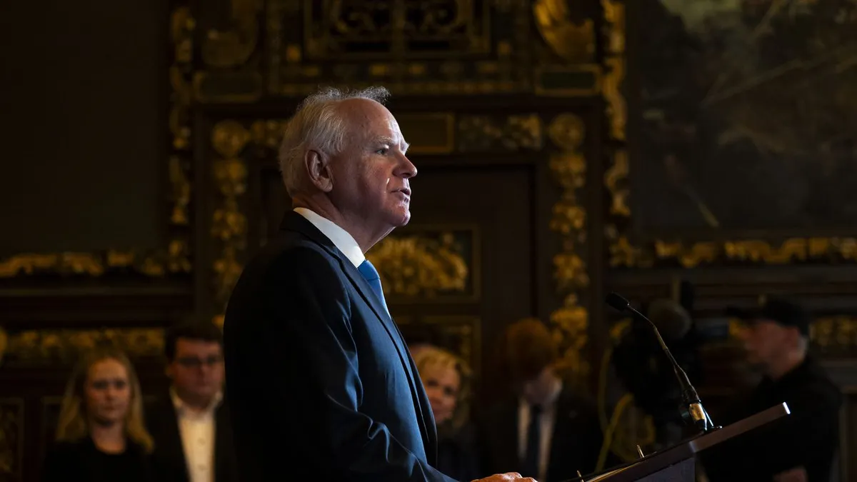 Tim Walz's Stunning Political Downfall: From VP Hopeful to Governor's Exit