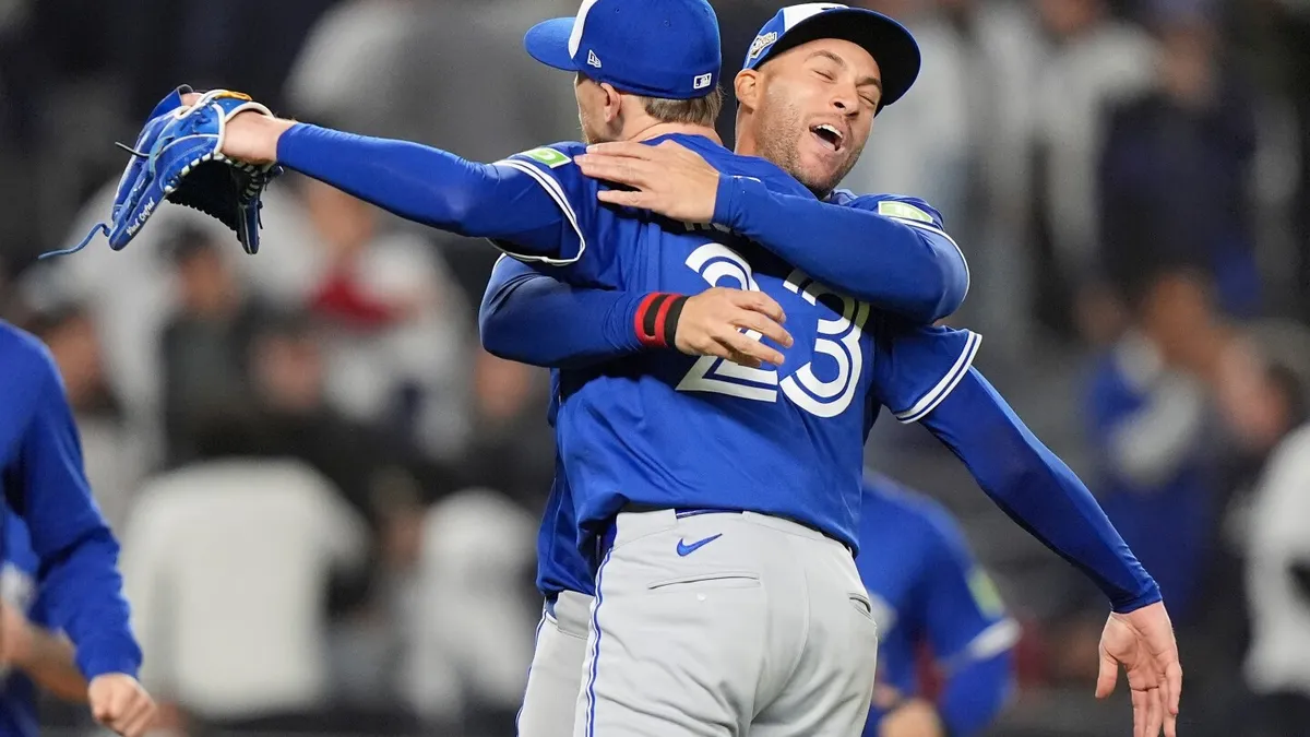 Toronto Blue Jays Celebrate Historic Victory Over Yankees to Reach AL Championship Series