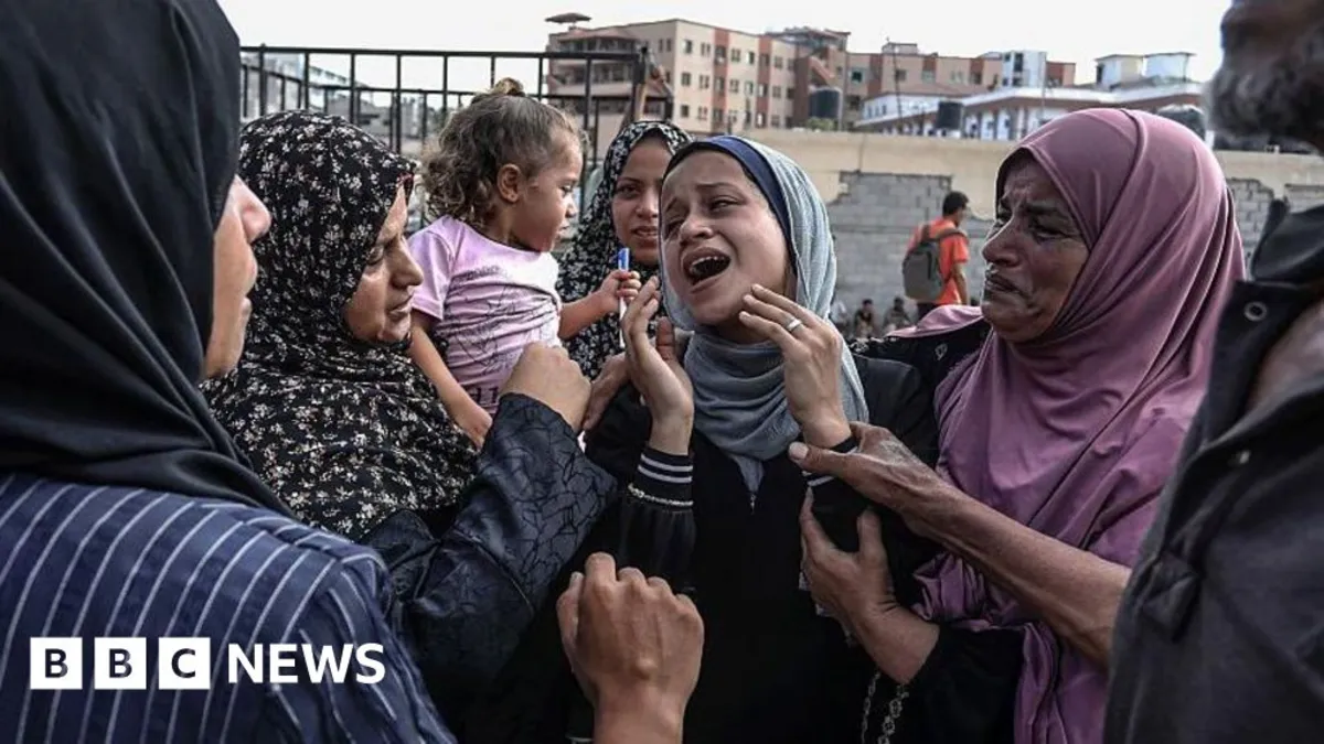 Tragedy Strikes: 32 Palestinians Killed by Israeli Gunfire Near Aid Distribution Points in Gaza