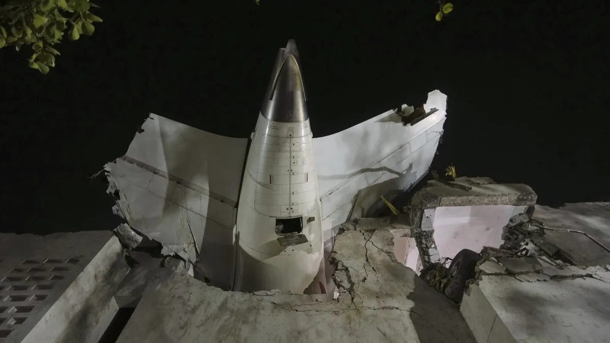 Tragedy Strikes: Air India Flight 171 Crashes in Ahmedabad
