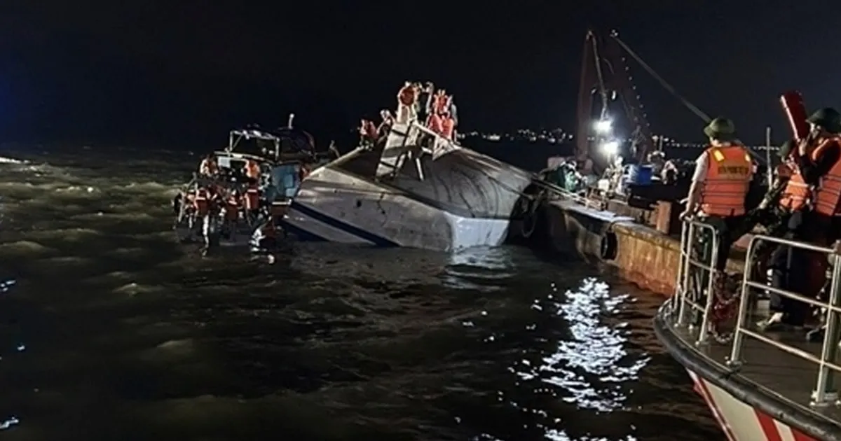 Tragedy Strikes as Tourist Boat Capsizes in Ha Long Bay, Claiming 37 Lives