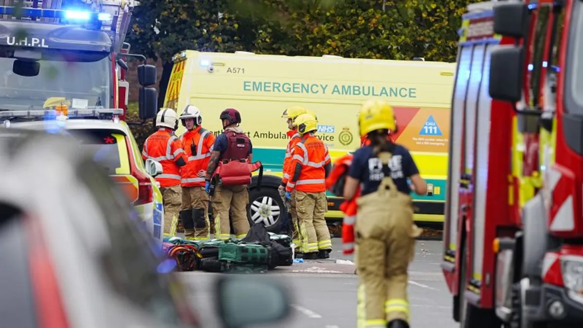Tragedy Strikes: Car Ramming and Stabbing Attack Outside Manchester Synagogue on Yom Kippur