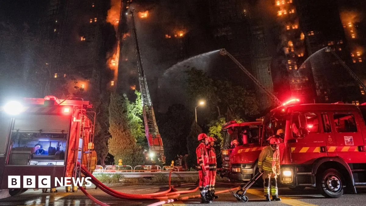 Tragedy Strikes in Hong Kong: Massive Blaze Claims Lives and Leaves Residents in Fear