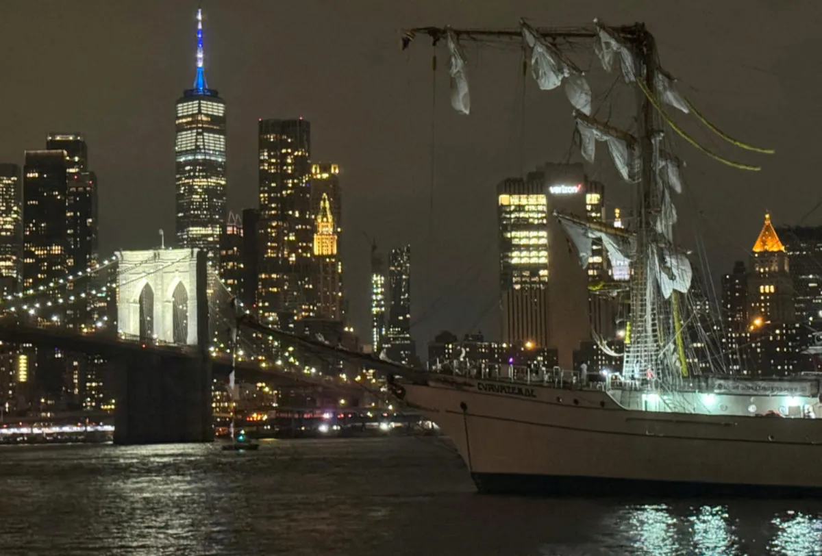 Tragedy Strikes: Mexican Navy Ship Collides with Brooklyn Bridge