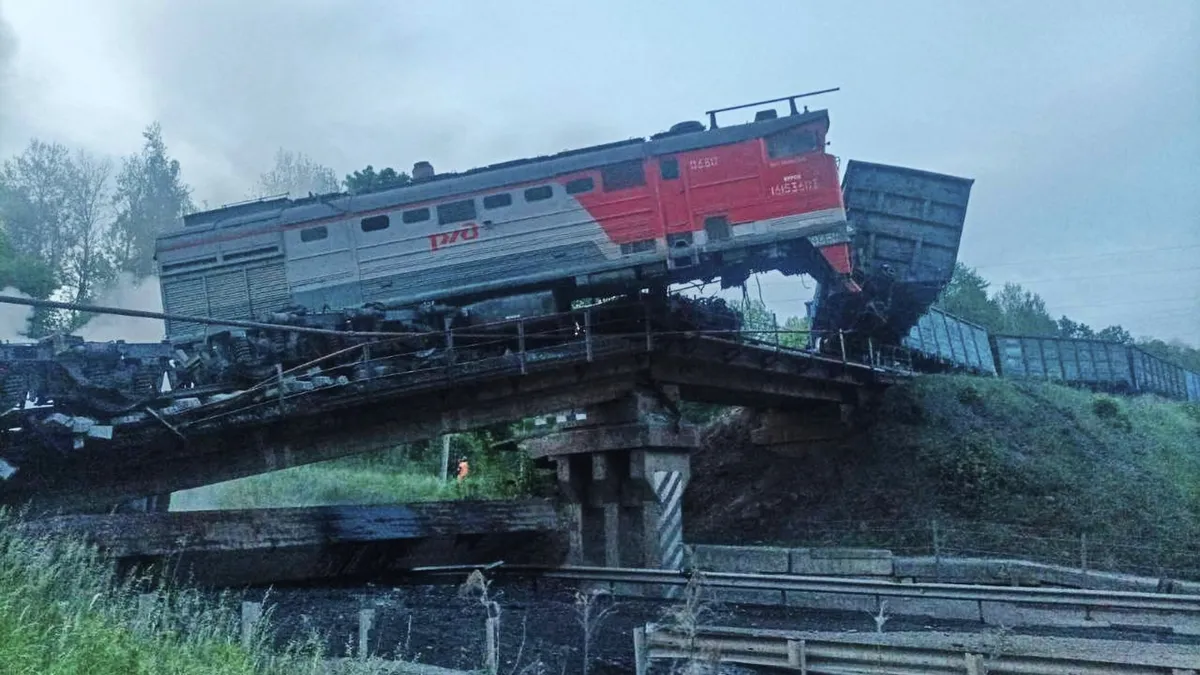 Tragic Bridge Collapses in Western Russia: Casualties and Chaos Unfold