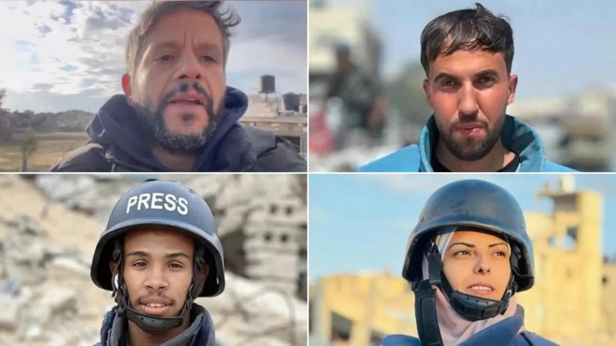Tragic Double Strike: Journalists Among Palestinians Killed in Gaza Hospital Attack