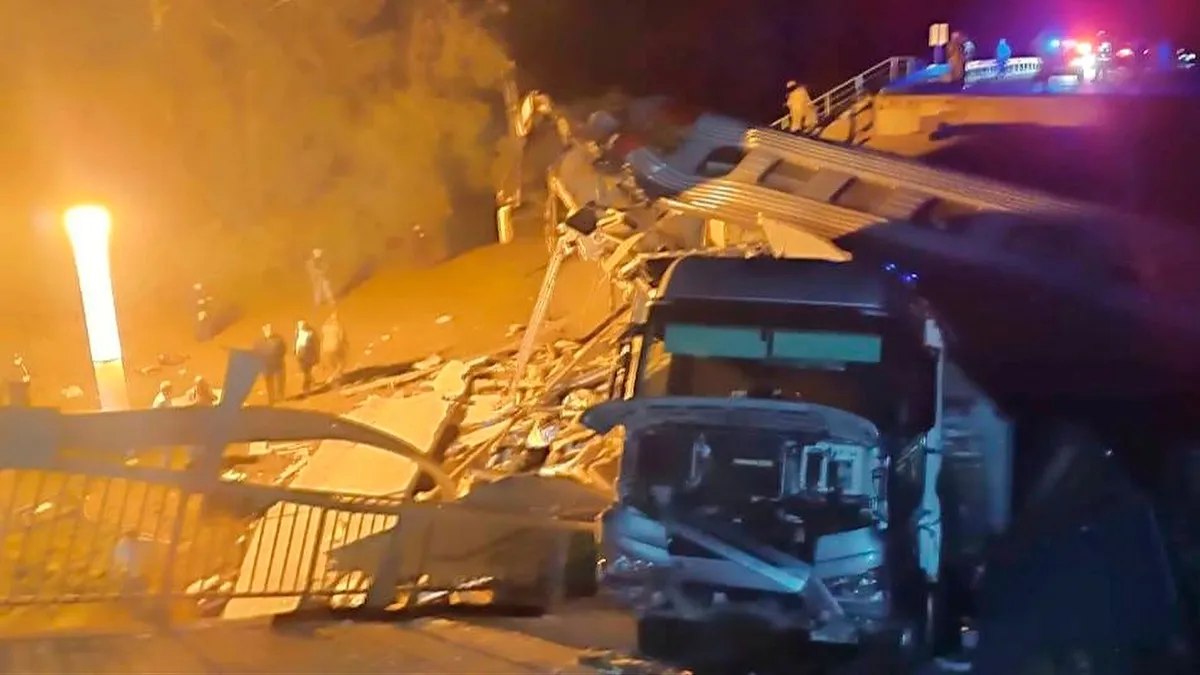 Tragic Train Derailment in Russia: Explosion and Bridge Collapse Claim Lives