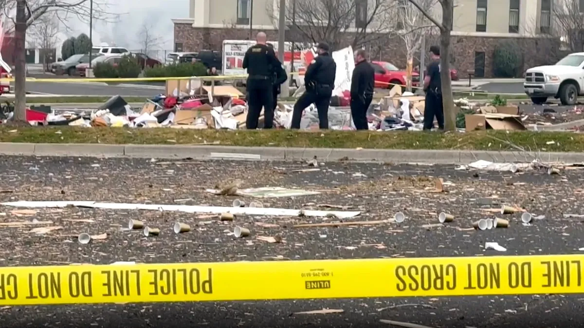 Tragic U-Haul Truck Explosion Claims Life in Idaho Parking Lot