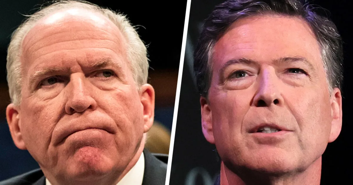 Trump Administration Targets Brennan and Comey in Criminal Investigations