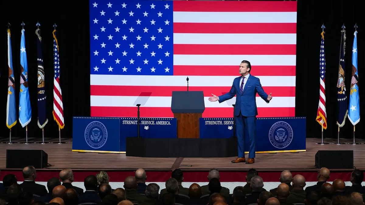 Trump and Hegseth Rally Military Leaders Amid Government Shutdown Fears