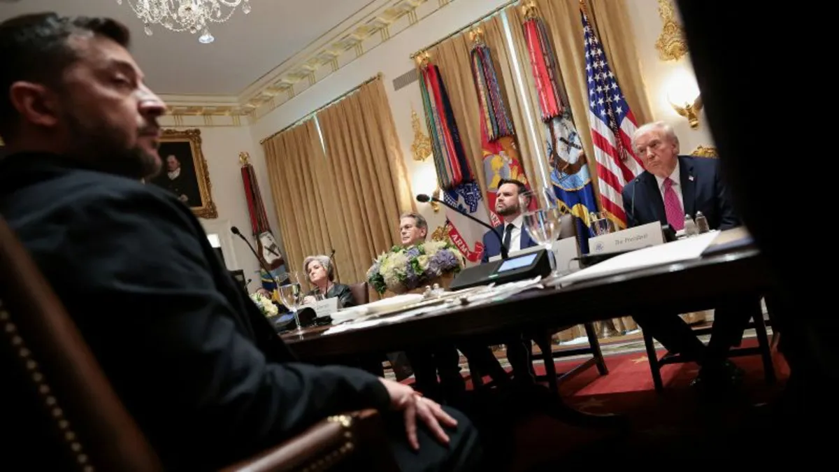 Trump and Zelensky's Tense Lunch: A New Approach to the Russia-Ukraine War