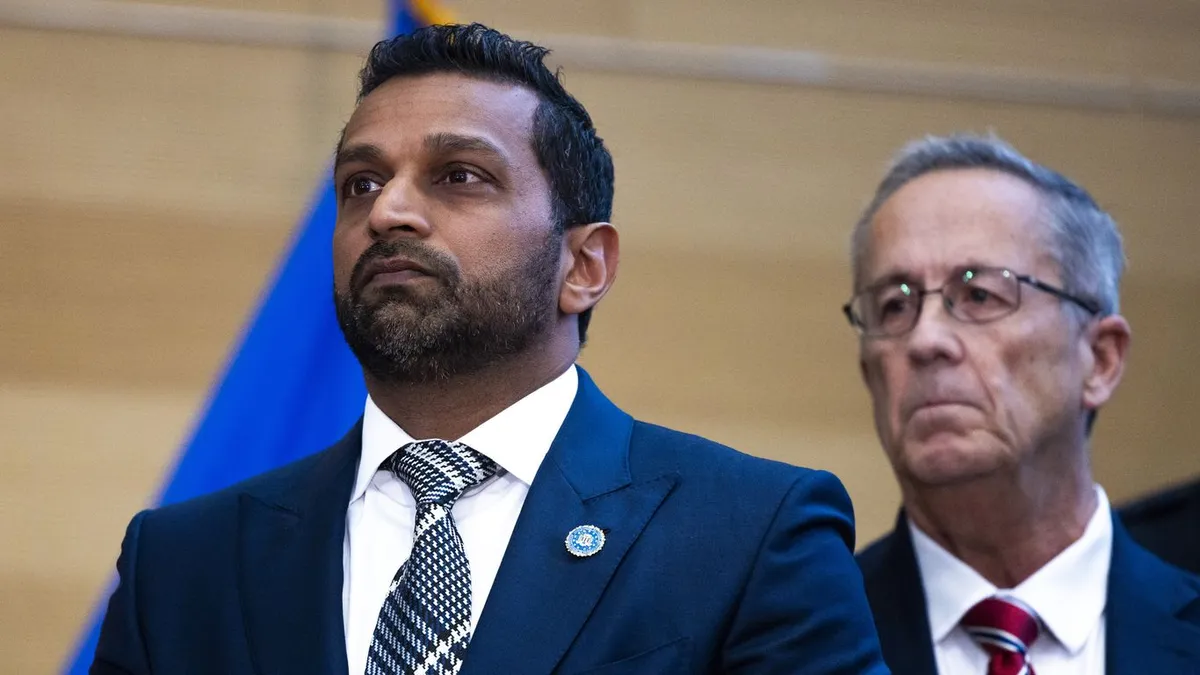Trump Backs Patel Amid MAGA Fractures Over Kirk Investigation