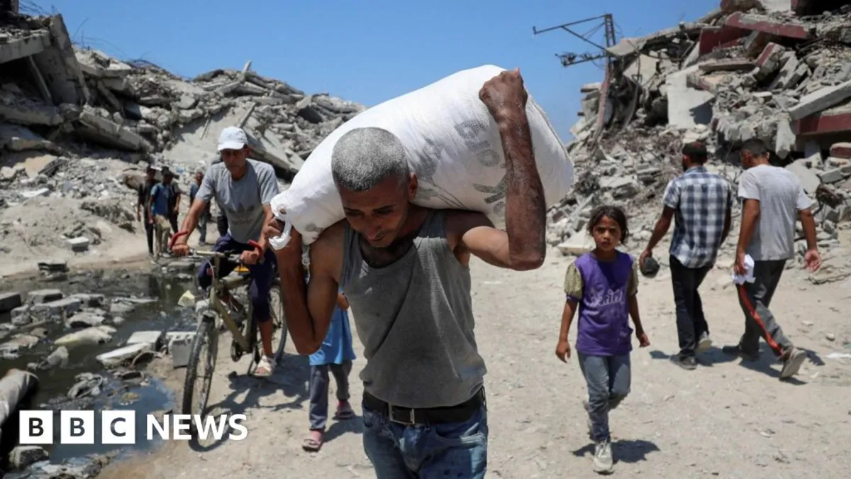 Trump Calls Out 'Real Starvation' in Gaza Amid Controversy