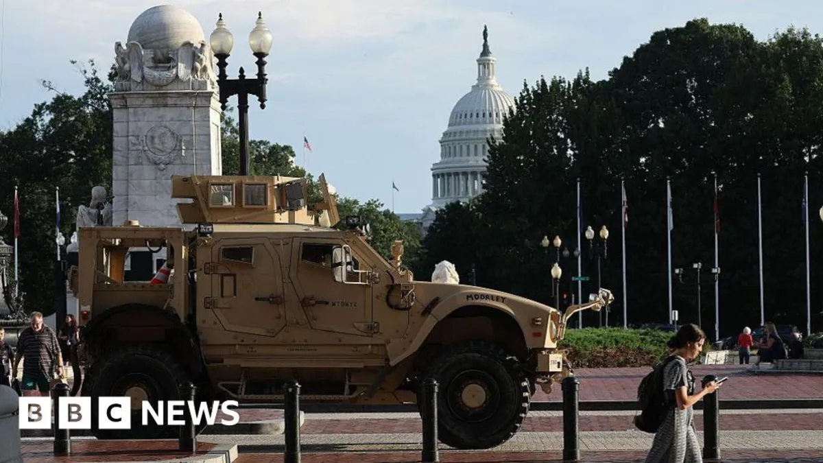 Trump Dispatches National Guard to DC Amid Controversy Over Public Safety Claims