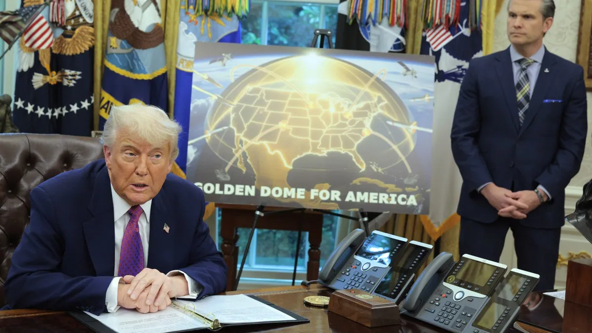 Trump Unveils Ambitious $175 Billion 'Golden Dome' Missile Defense Plan