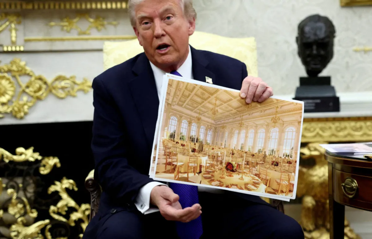 Trump's $300 Million White House Ballroom Funded by Tech Giants and Donors