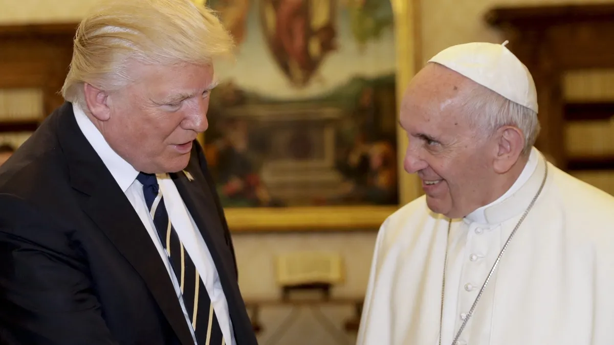 Trump's AI Pope Image Sparks Outrage Among Catholic Leaders