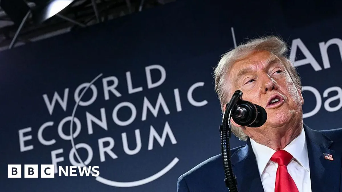 Trump's Controversial Speech at Davos: A Diplomatic Tension Unveiled